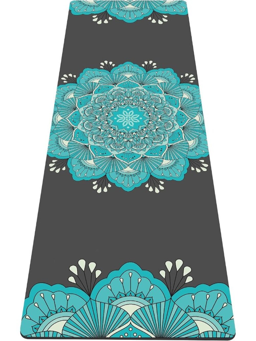 New Yoga Mat Print Extra Thick TPE Non Slip Fitness Exercise Mat Carrying Bag